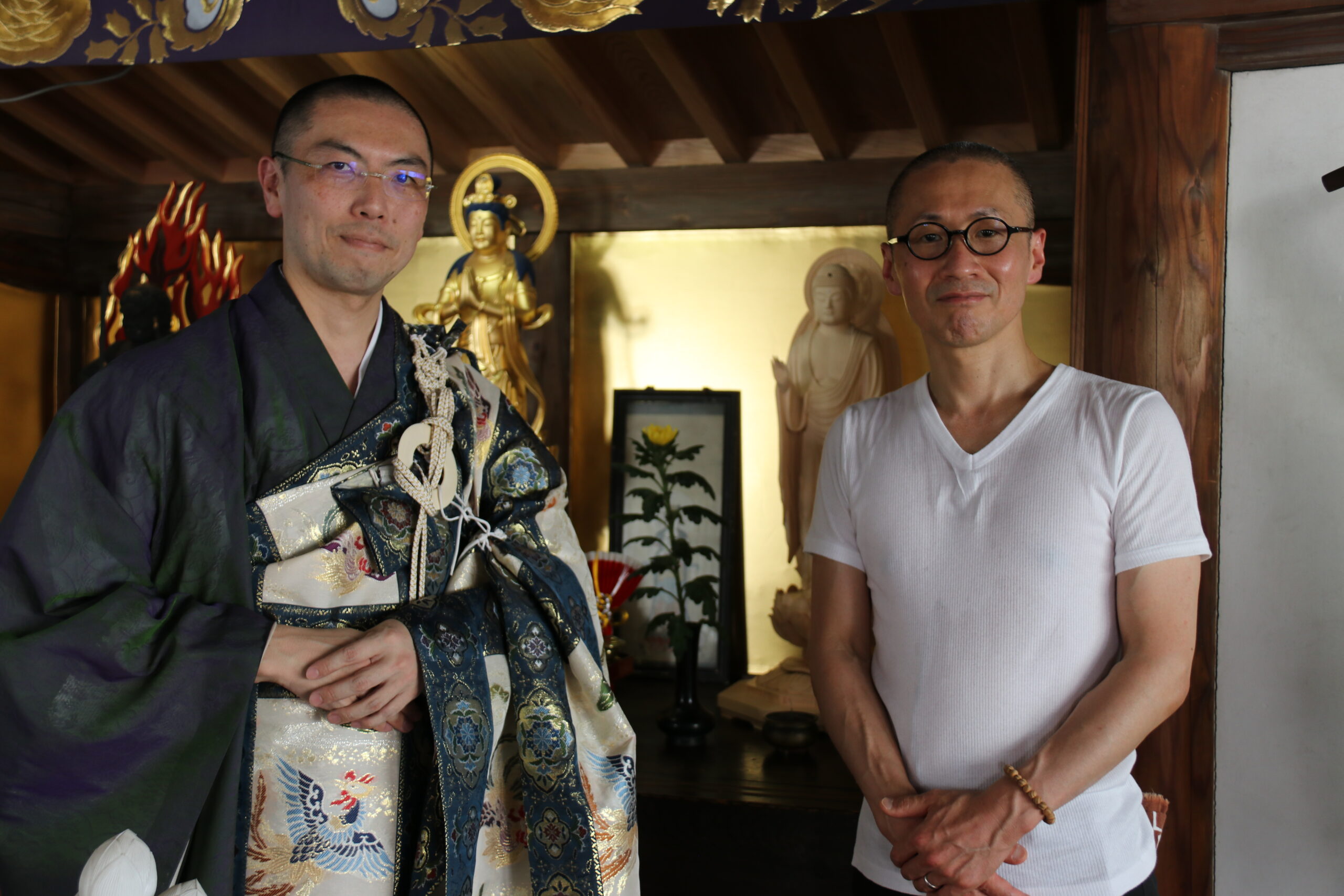 東日本大震災の記憶と未来への希望に 仏師・加藤巍山氏 被災地寺院に
